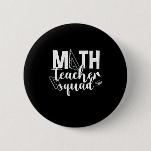 Badge Rond 5 Cm Prof de maths Prof de maths Squad
