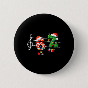 Badge Rond 5 Cm Prof de musique drôle 6 7 67 Mème Six Sept Noël