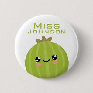 Badge Rond 5 Cm Professeur