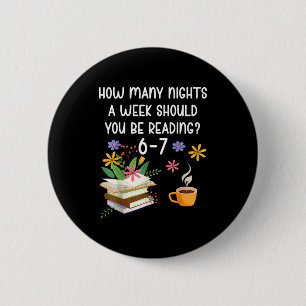 Badge Rond 5 Cm Professeur drôle 67 Six Sept Mème Lecture Livre 6-