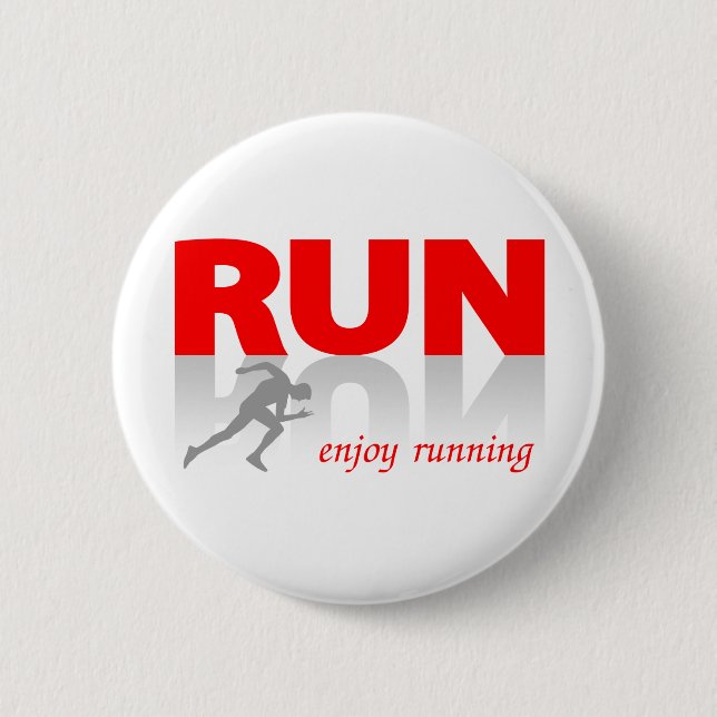 Badge Rond 5 Cm Profitez de la course (Devant)