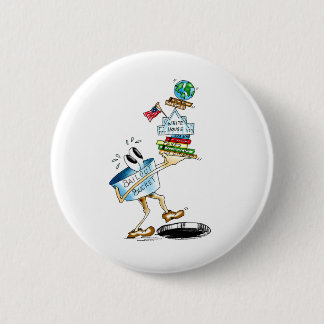 Badge Rond 5 Cm Progression dans le trou noir