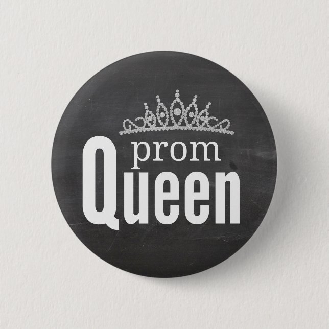 Badge Rond 5 Cm Prom Queen (Devant)