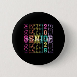 Badge Rond 5 Cm Promotion 2025 Terminale 2025 Remise des diplômes