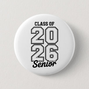 Badge Rond 5 Cm Promotion 2026 Terminale 26 Diplômé Diplômée