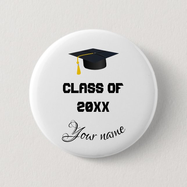 Badge Rond 5 Cm promotion 2027 (Devant)