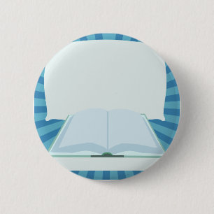 Badge Rond 5 Cm Promouvoir votre livre Ajouter un titre ici