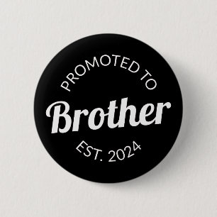 Badge Rond 5 Cm Promu À Frère Est. 2024 I