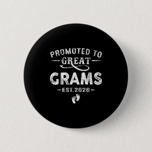 Badge Rond 5 Cm Promu À Great Grams Est 2026 Grossesse Announc