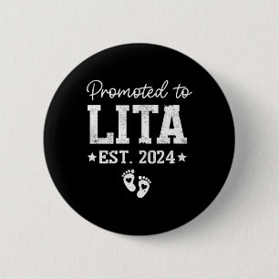 Badge Rond 5 Cm Promu À Lita 2024 Pour La Grossesse Ba