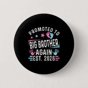 Badge Rond 5 Cm Promu chez Big Brother encore Est. 2026 Vintage Bi