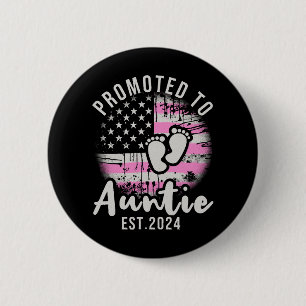 Badge Rond 5 Cm Promue Tatie 2024 