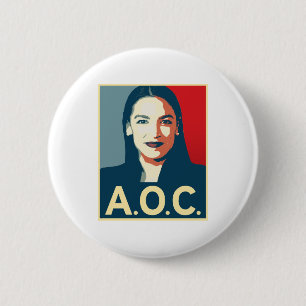 Badge Rond 5 Cm Propagande AOC 2024