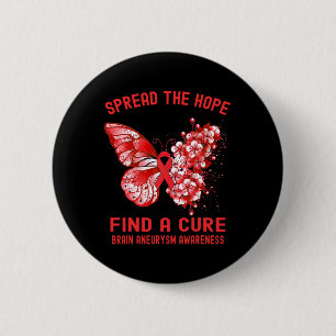 Badge Rond 5 Cm Propager L'espoir Trouver Un Remède Sensibilisatio