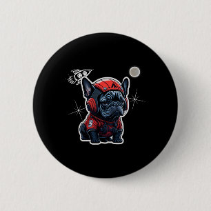Badge Rond 5 Cm Propriétaire du chien de garde