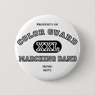 Badge Rond 5 Cm Propriété de Colorguard