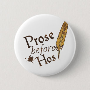 Badge Rond 5 Cm Prose avant Hos