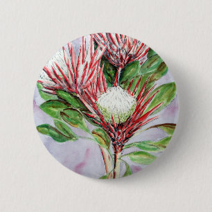 Badge Rond 5 Cm Protéas
