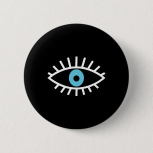 Badge Rond 5 Cm Protection contre le mauvais œil Spiritualité esth