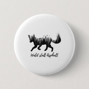 Badge Rond 5 Cm Protection De l'environnement des animaux