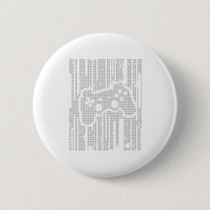 Badge Rond 5 Cm Protection de Matrix - jeu de jeux vidéo de Gamer