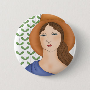 Badge Rond 5 Cm Proud to be Organic