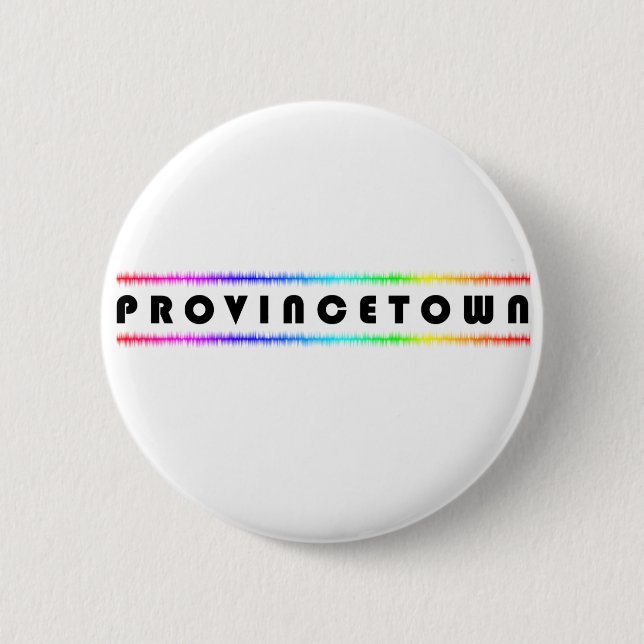 Badge Rond 5 Cm Provincetown (Devant)