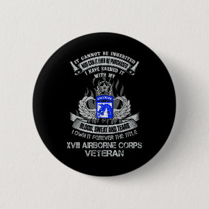 Badge Rond 5 Cm Prown Pour toujours Le Titre 18e Corps aéroporté U