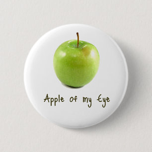 Badge Rond 5 Cm Prunelle de mon oeil
