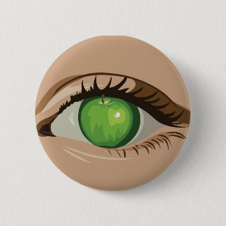 Badge Rond 5 Cm Prunelle de mon oeil se boutonnent