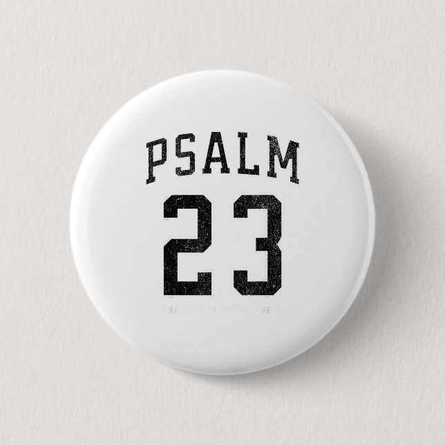Badge Rond 5 Cm Psalm 23 Jersey  (Devant)