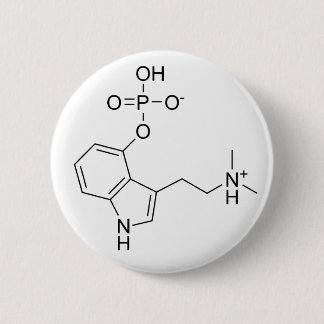 Badge Rond 5 Cm psilocybin