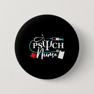 Badge Rond 5 Cm Psychologie infirmière Psychologie infirmière Psyc