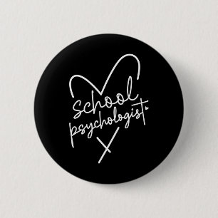 Badge Rond 5 Cm Psychologue Scolaire Byto School Mental Health P