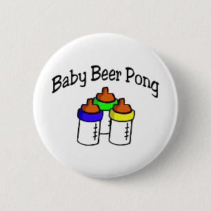 Badge Rond 5 Cm Puanteur de bière de bébé