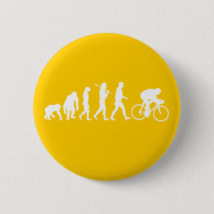 Badge Rond 5 Cm Puissance de recyclage de pédale de cyclistes