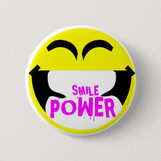 BADGE ROND 5 CM PUISSANCE DE SOURIRE