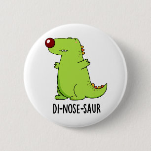 Badge Rond 5 Cm Pun Dinosaure Dinosaure Drôle