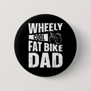 Badge Rond 5 Cm Punition de papa de vélo gras super cool pour un p