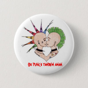 Badge Rond 5 Cm Punk