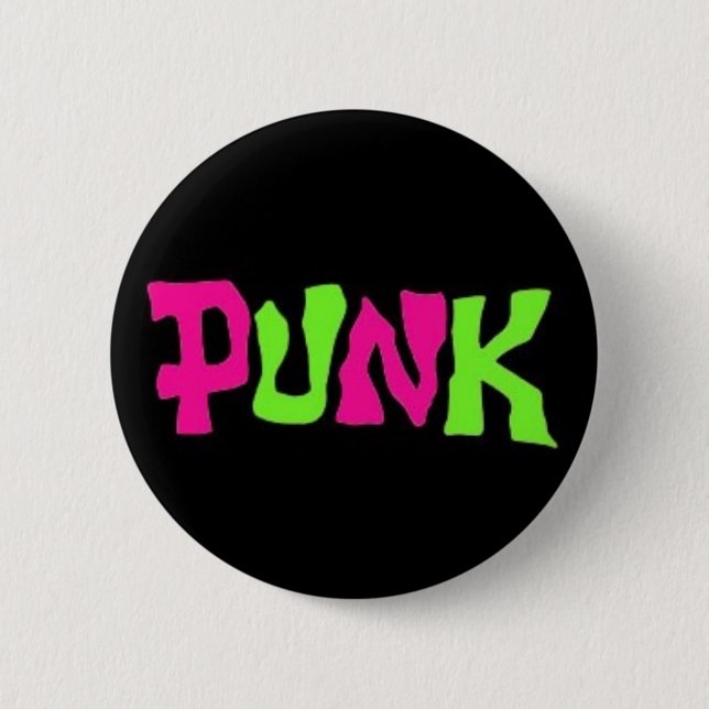 BADGE ROND 5 CM PUNK (Devant)