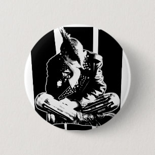 Badge Rond 5 Cm Punk GASPILLÉ