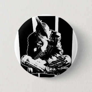 Badge Rond 5 Cm Punk GASPILLÉ