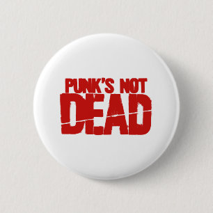 Badge Rond 5 Cm Punk non mort - jeu de Gamer de jeu vidéo