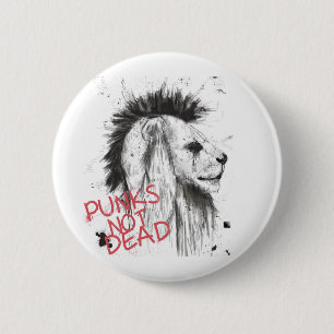 Badge Rond 5 Cm Punks pas complètement