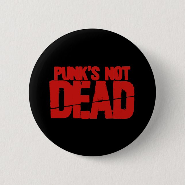 Badge Rond 5 Cm Punks pas complètement (Devant)