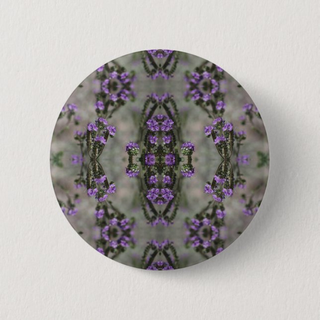 Badge Rond 5 Cm Purple Salt Heliotrope (Devant)