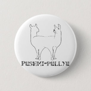 Badge Rond 5 Cm Pushmi-pullyu