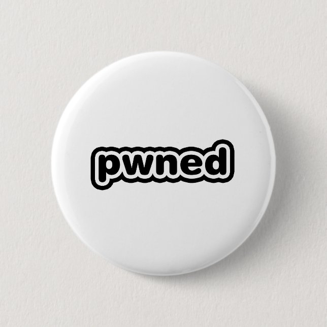 Badge Rond 5 Cm pwned (Devant)