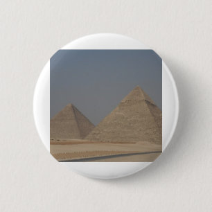 Badge Rond 5 Cm pyramides d'Égypte